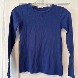 crewcuts Girls blue LS t-shirt Size 12